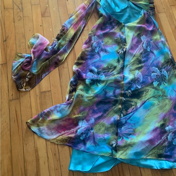 Laura petites vintage y2k maxi flowy fairy dress - Picture 3 of 7